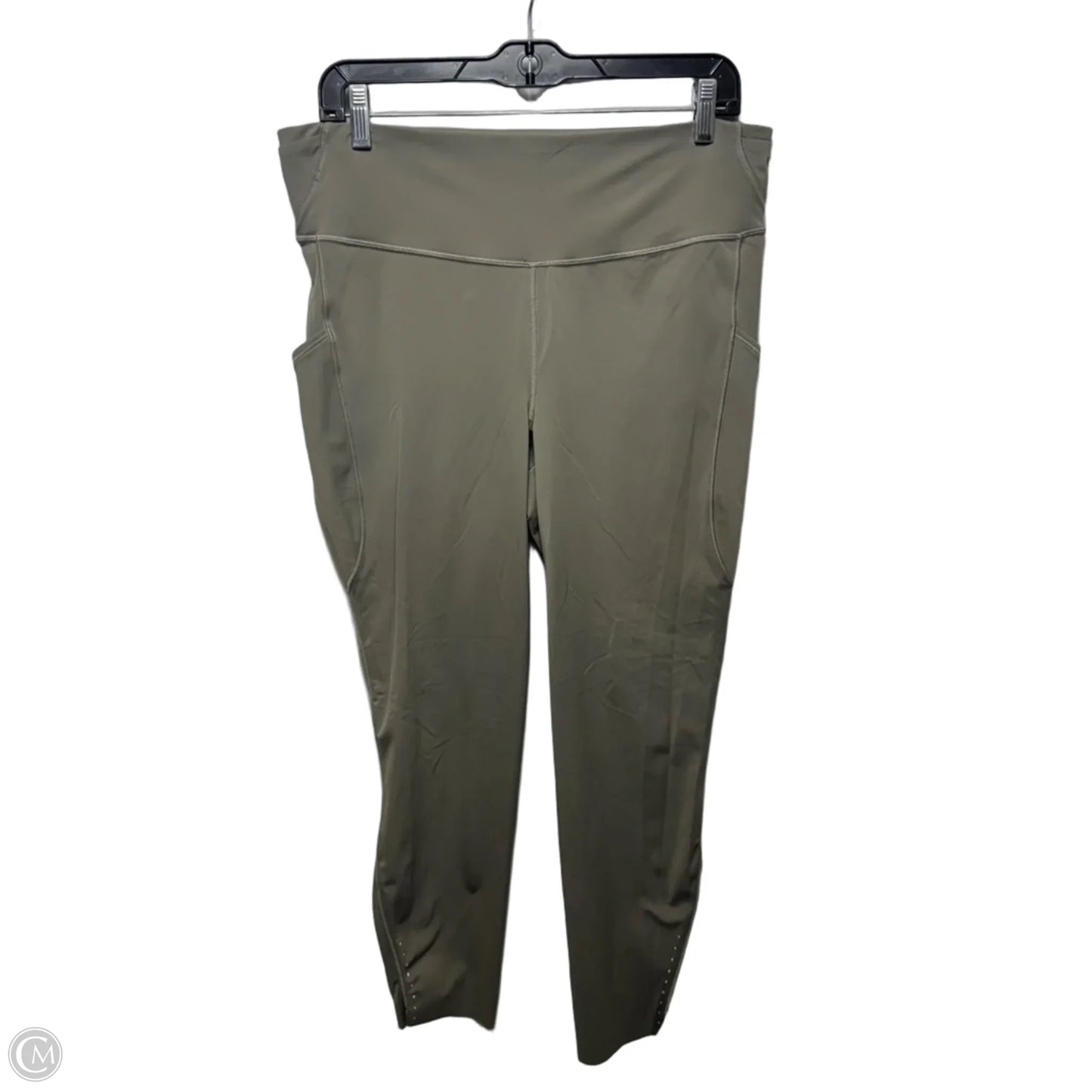 Athletic Leggings By Lululemon In Grey, Size: 14