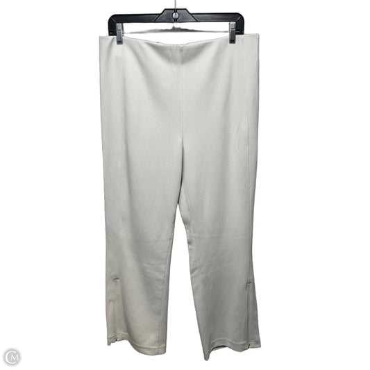 Ribbed Athletic Pants By Lululemon In Cream, Size: 14