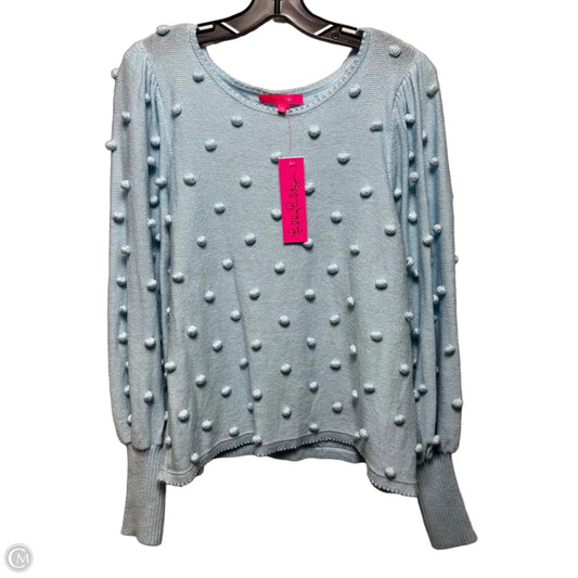 Kippa Sweater Designer By Lilly Pulitzer In Blue, Size: Xl