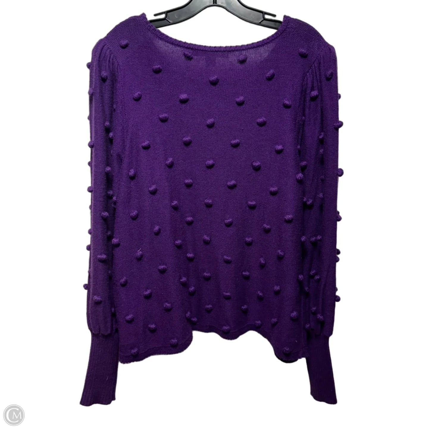 Kippa Sweater Designer By Lilly Pulitzer In Purple, Size: Xl
