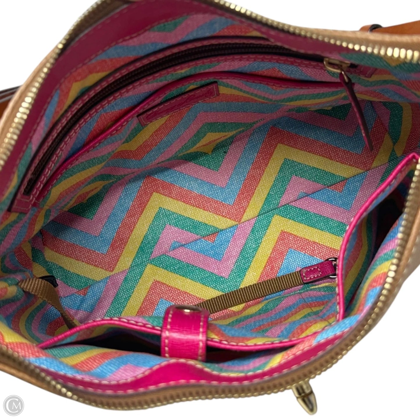Claremont Hobo Handbag Designer By Dooney And Bourke, Size: Medium