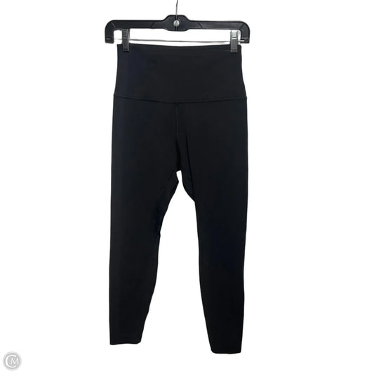 Athletic Leggings By Lululemon In Black, Size: L