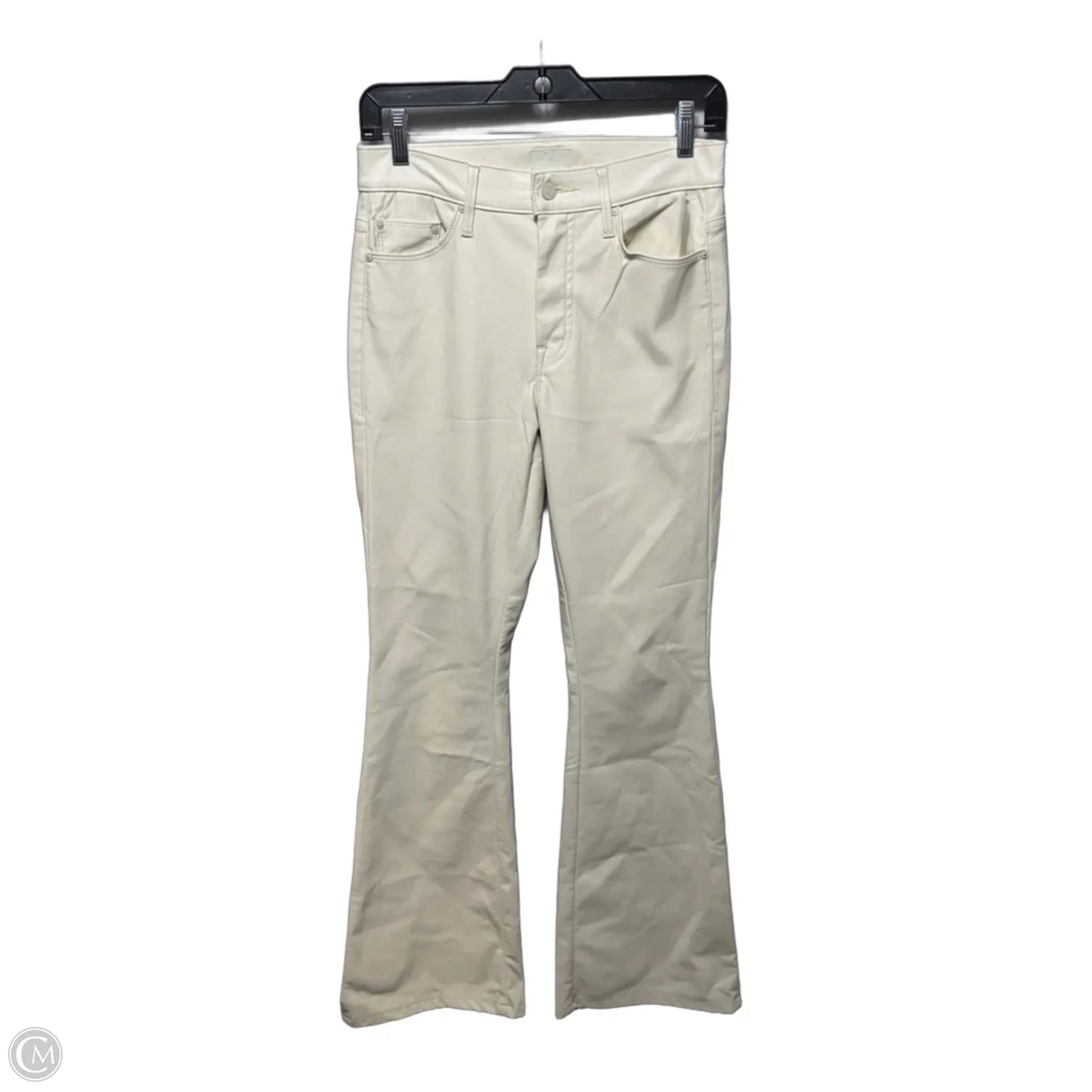 The Weekender Heel Pants Other By Mother In Cream, Size: 4/27