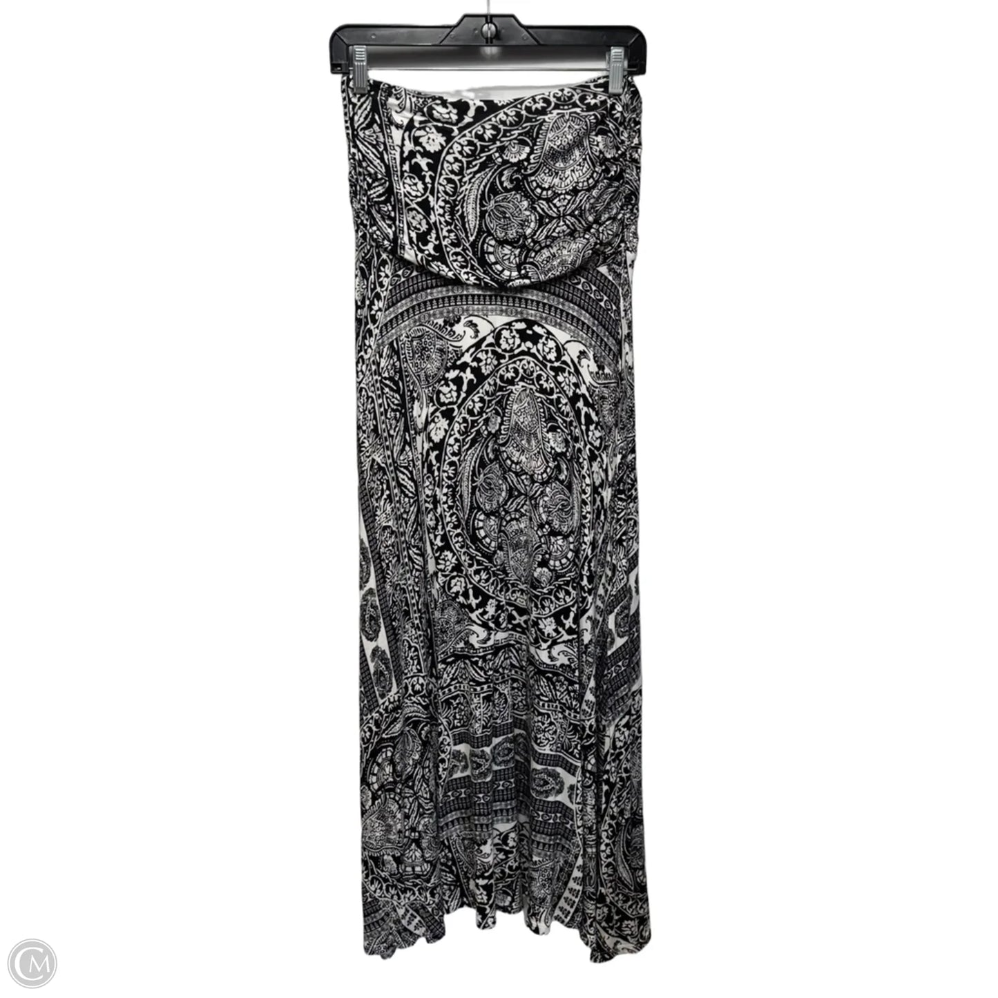 Skirt Maxi By Maeve In Black & White, Size: S