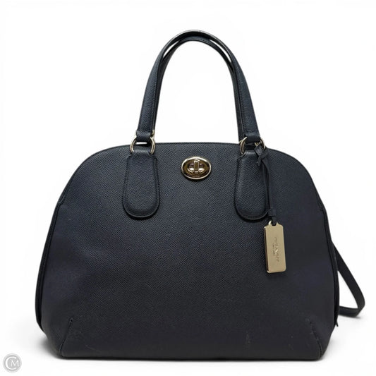 Prince Street Domed Satchel Designer By Coach, Size: Medium