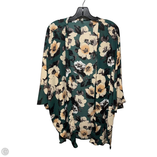 Kimono By Pink Blush In Floral Print, Size: Xl
