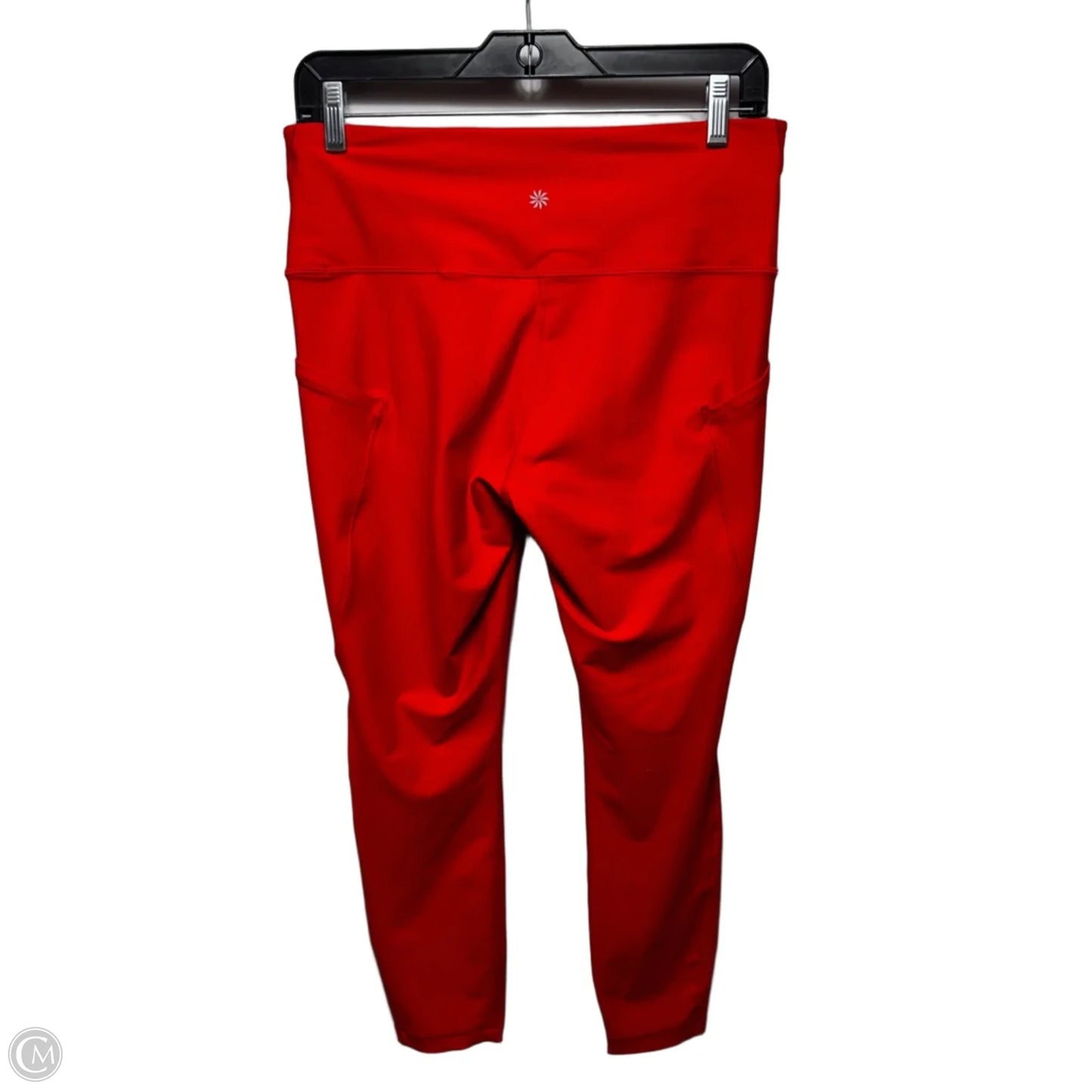 Athletic Leggings By Athleta In Red, Size: L