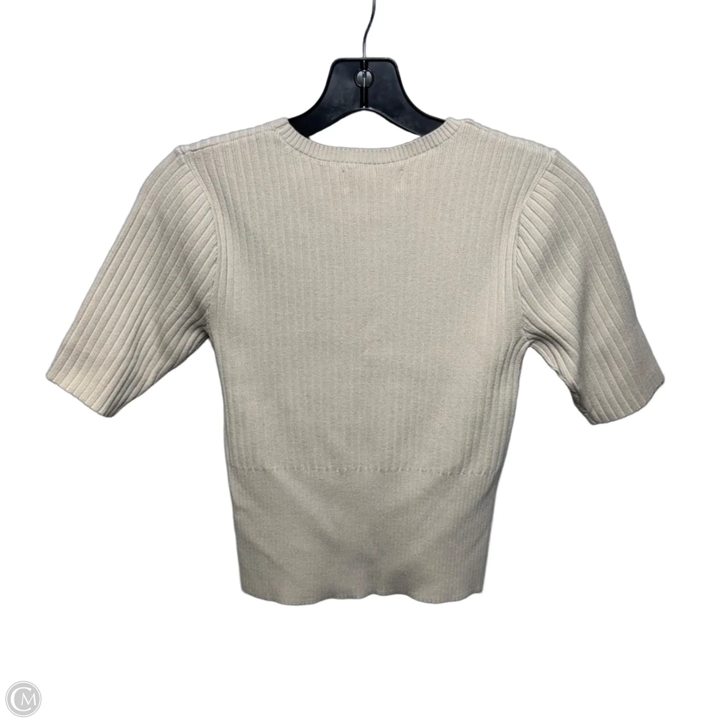 Top Short Sleeve By Bailey 44 In Cream, Size: S