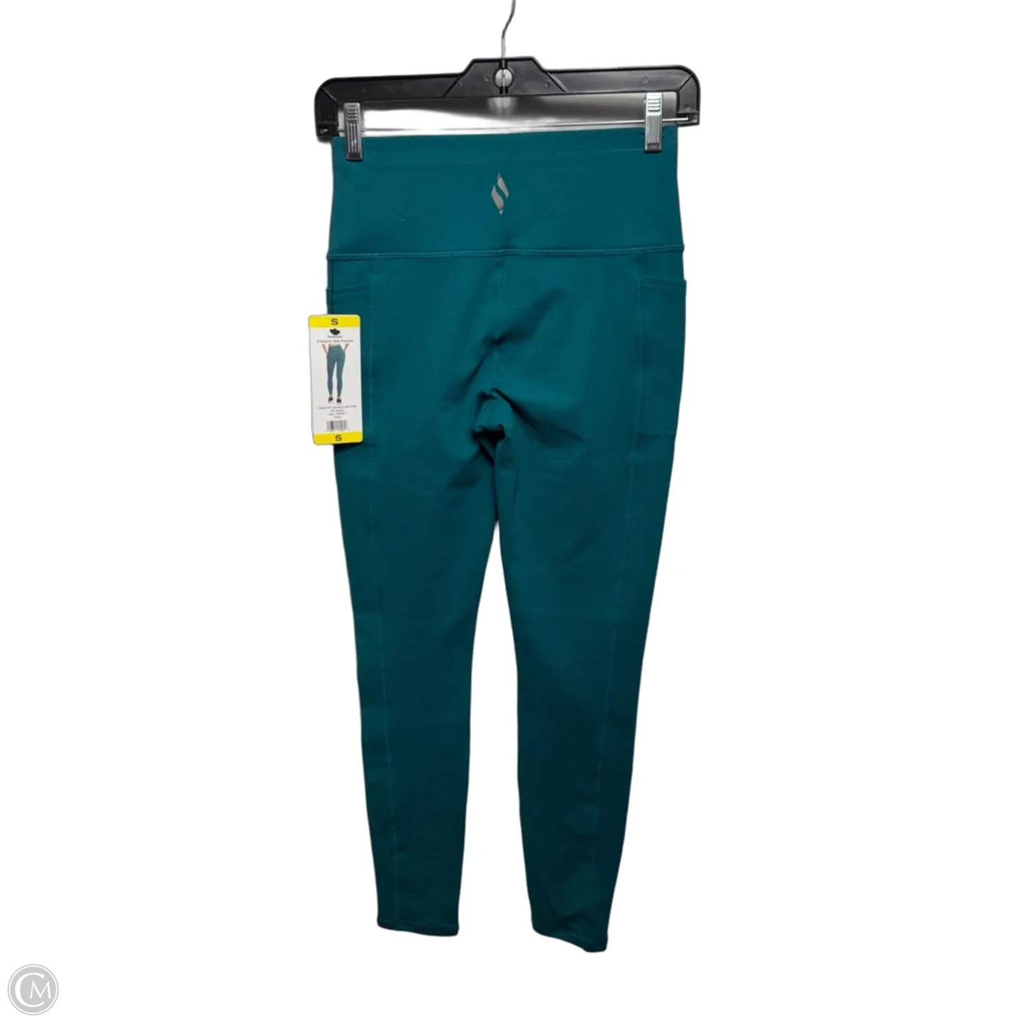 Goflex High waisted Athletic Leggings By Skechers In Teal, Size: S