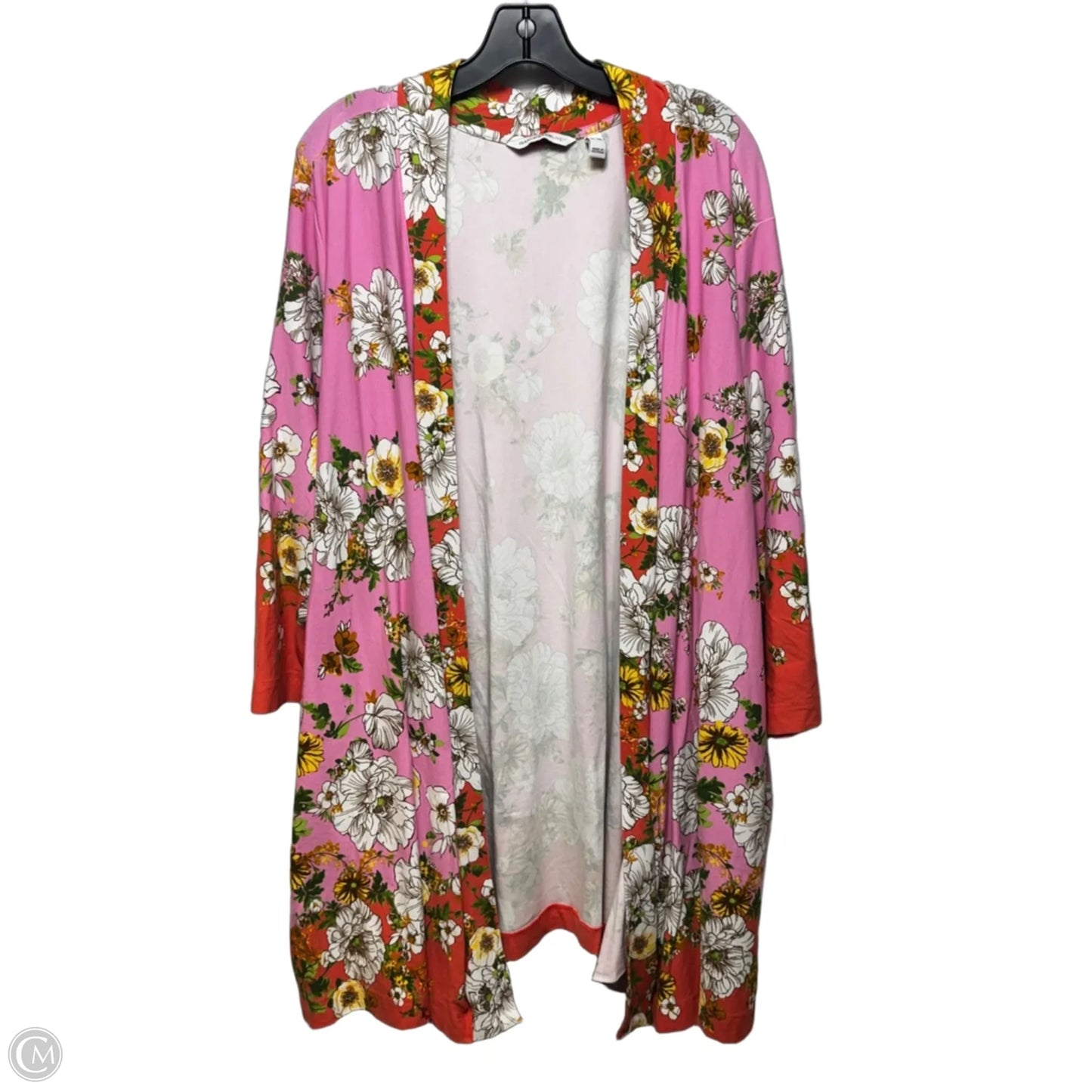 Kimono By Isaac Mizrahi Live Qvc In Floral Print, Size: 5x