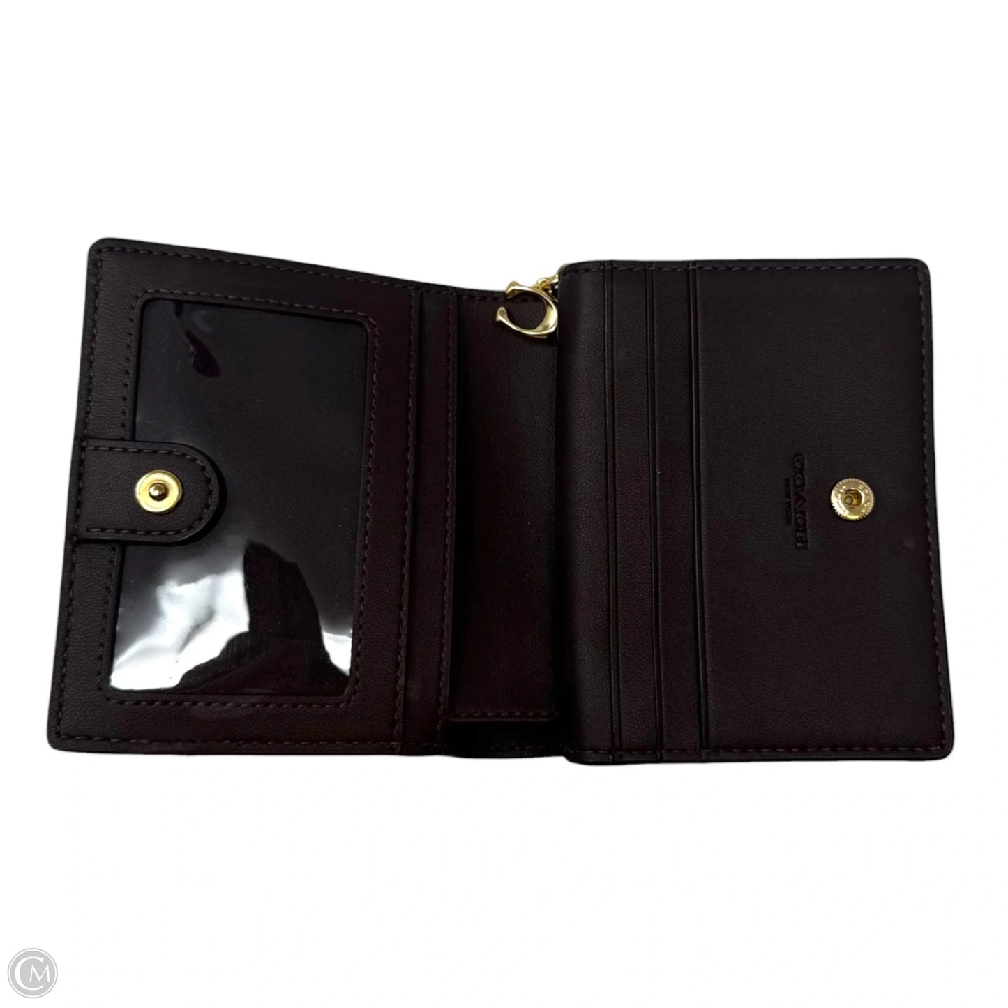 Signature Snap Wallet Designer By Coach, Size: Medium