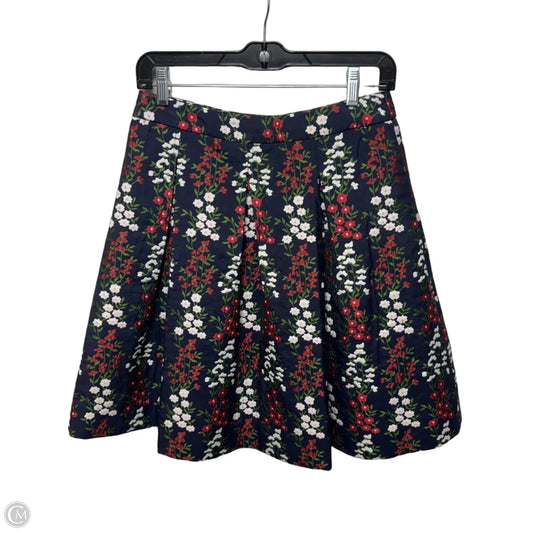 Skirt Mini & Short By Brooks Brothers In Floral Print, Size: 2