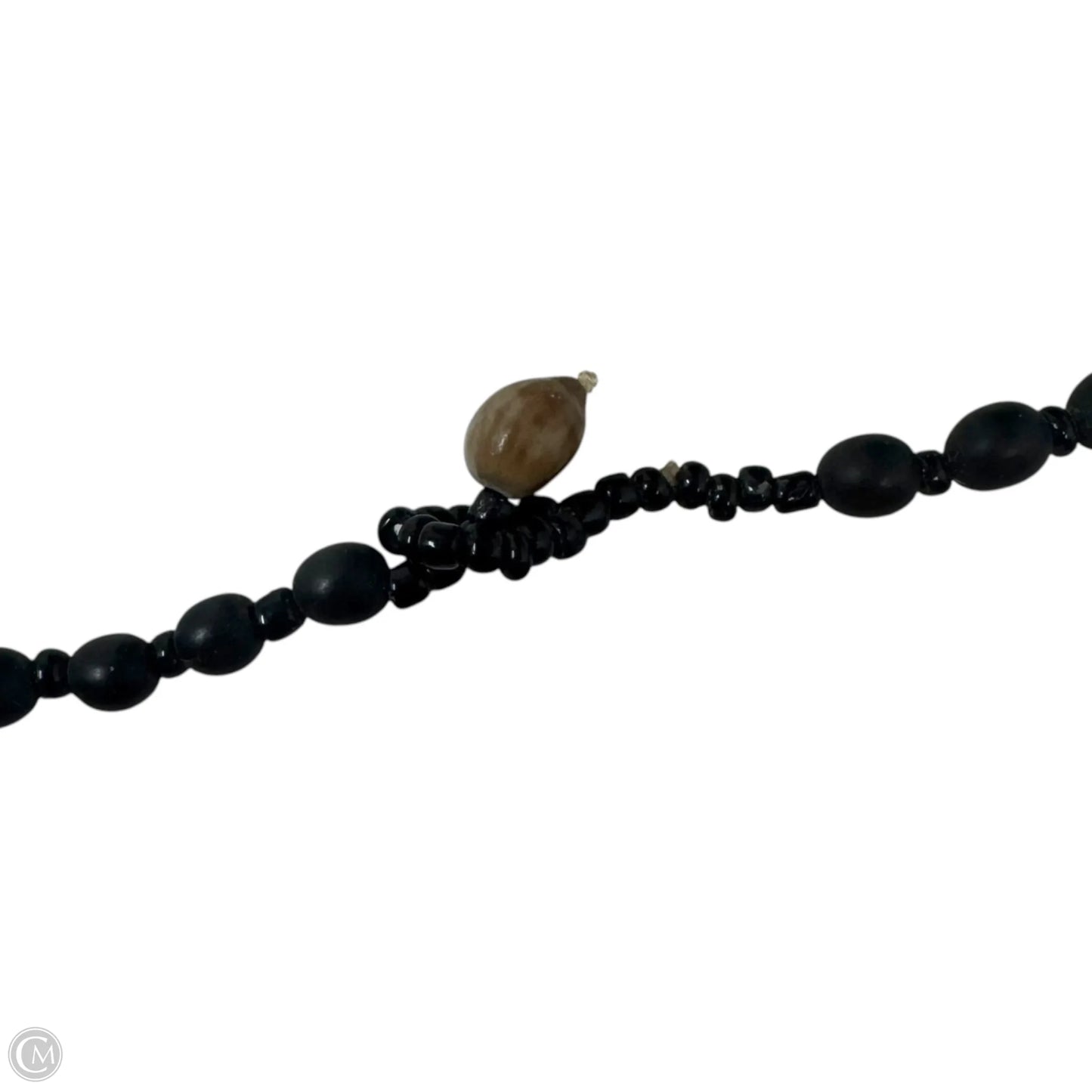 Tribal Carved Pendant Beaded Necklace