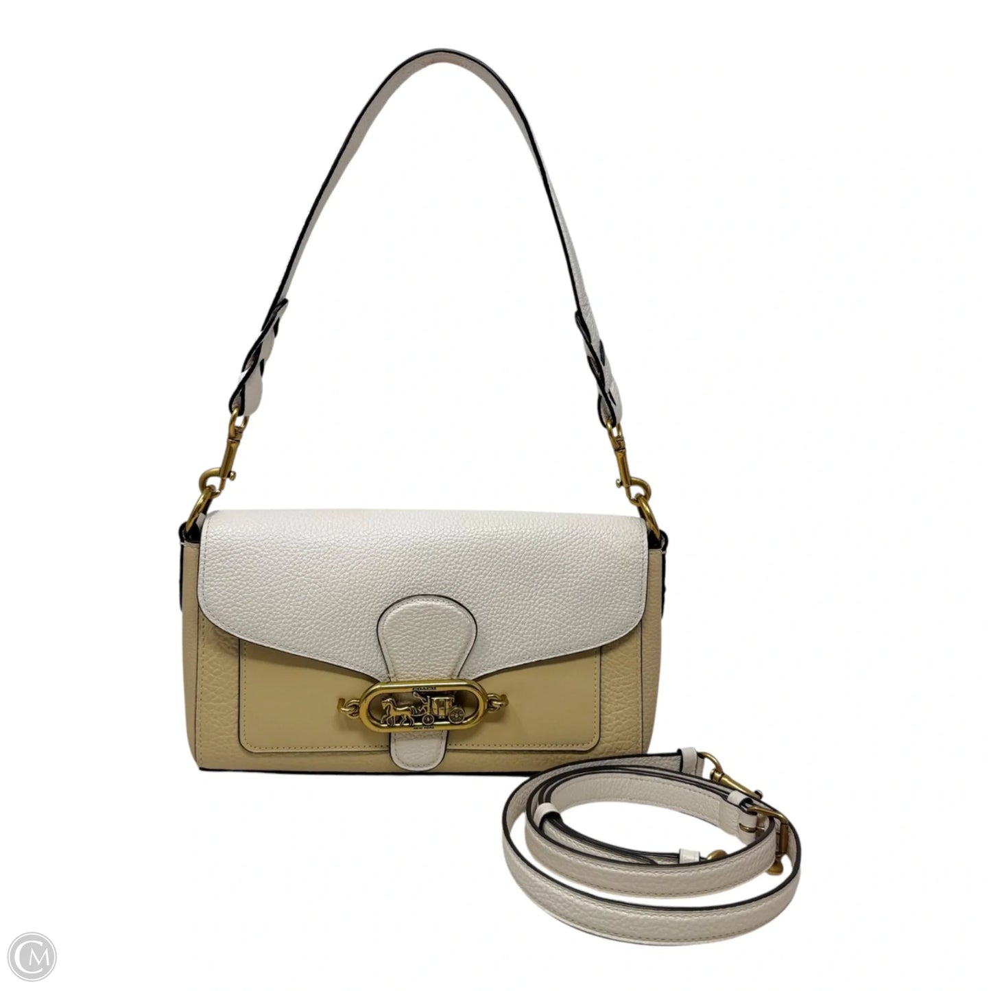 Jade Handbag Designer By Coach, Size: Medium