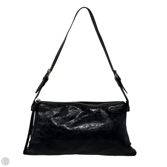 Wrinkle Patent Shoulder Handbag Leather By Joy Susan, Size: Medium