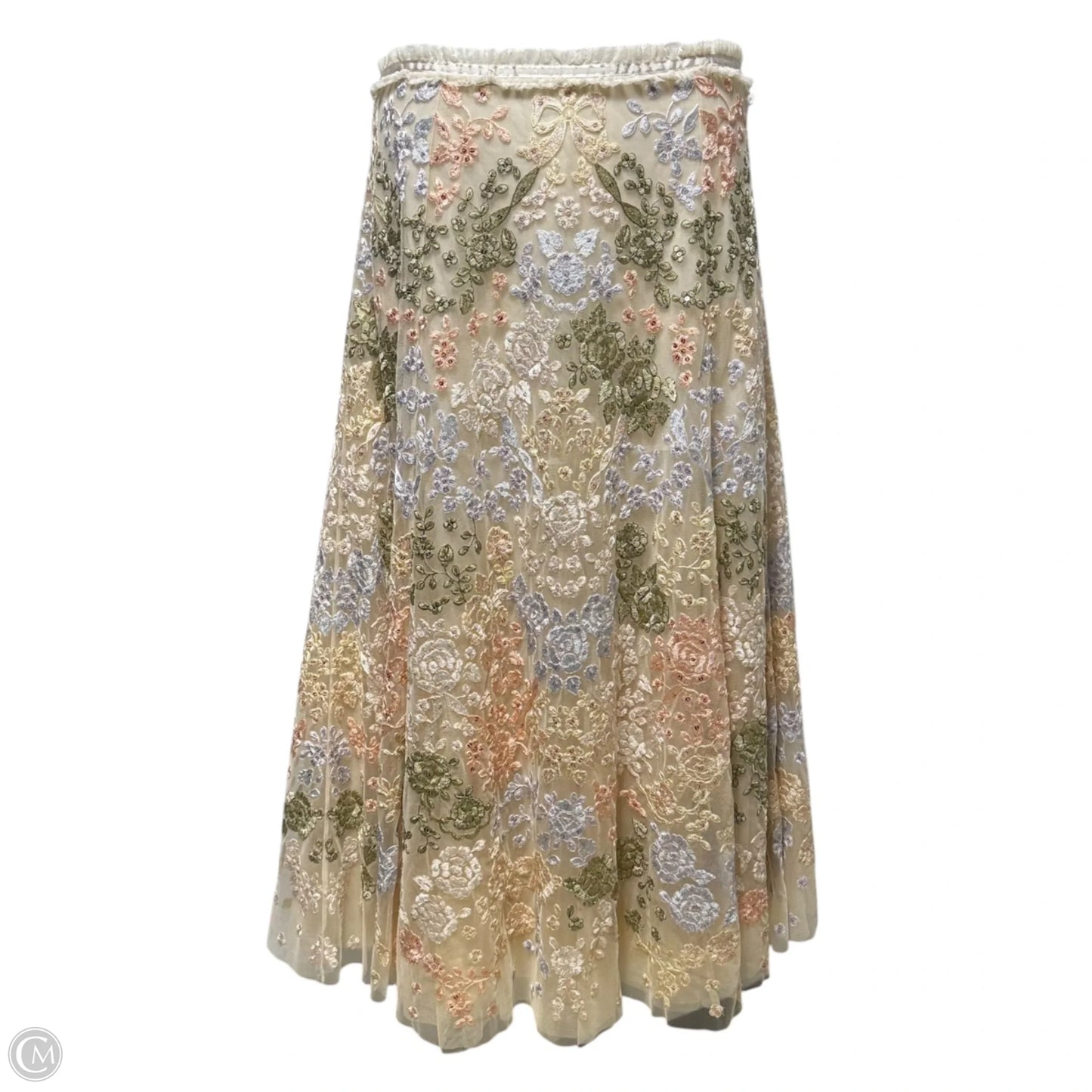 Elin Blossom Ballerina Skirt Maxi By Needle & Thread In Floral Print, Size: 12