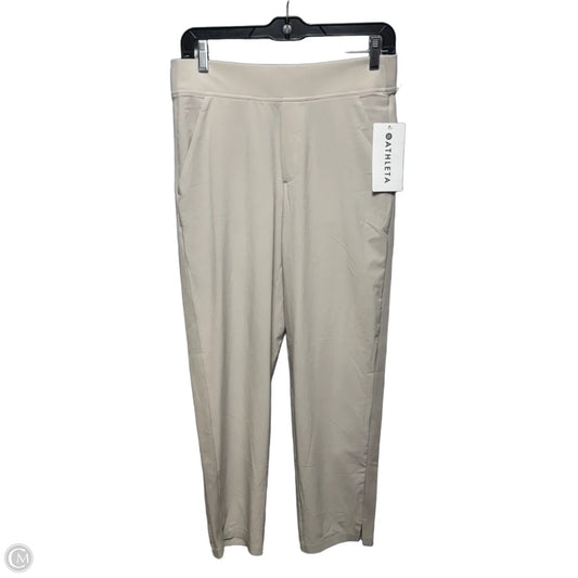 Brooklyn Ankle Athletic Pants By Athleta In Cream, Size: 4