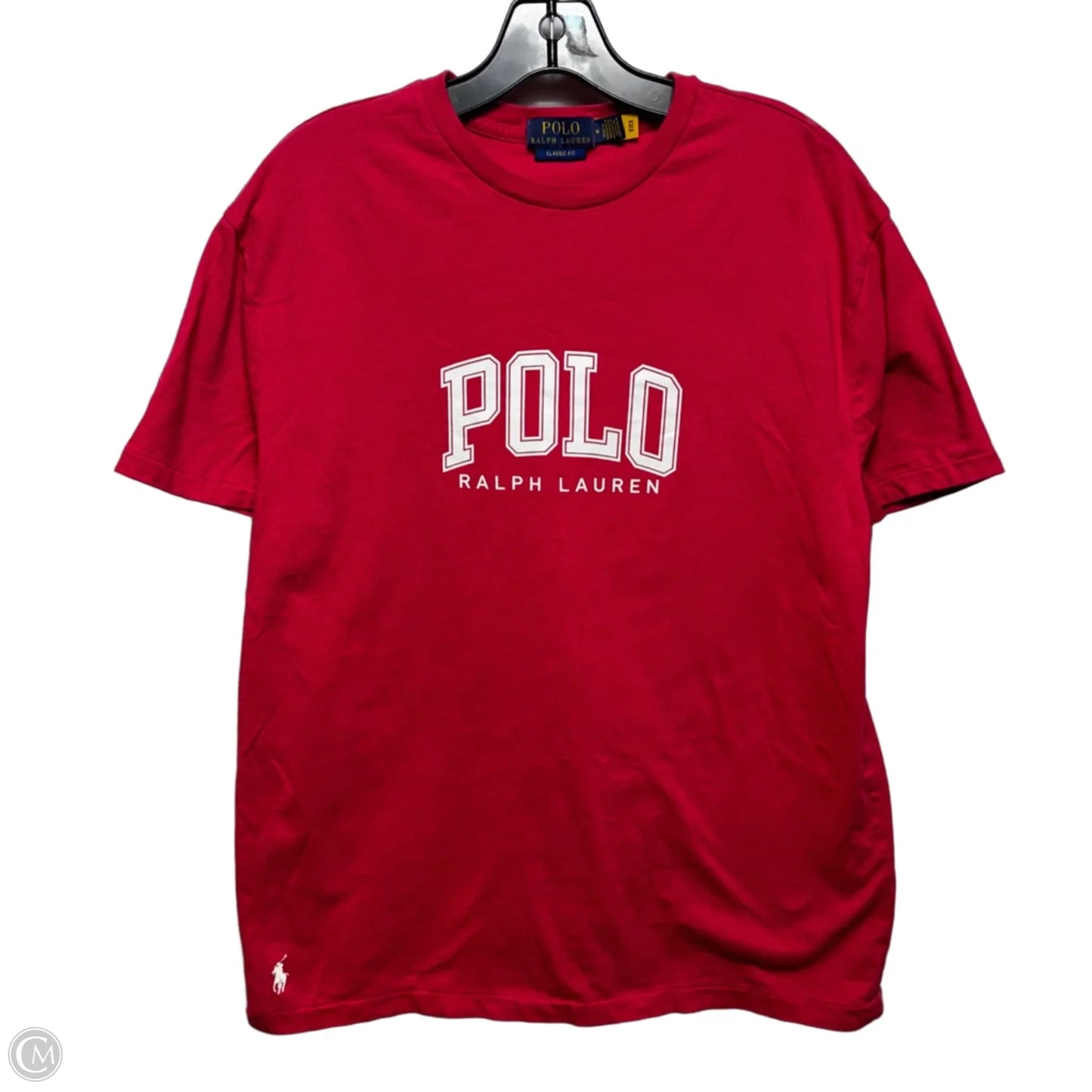 MEN’S Graphic Logo Top Short Sleeve By Polo Ralph Lauren In Red, Size: M MEN’S