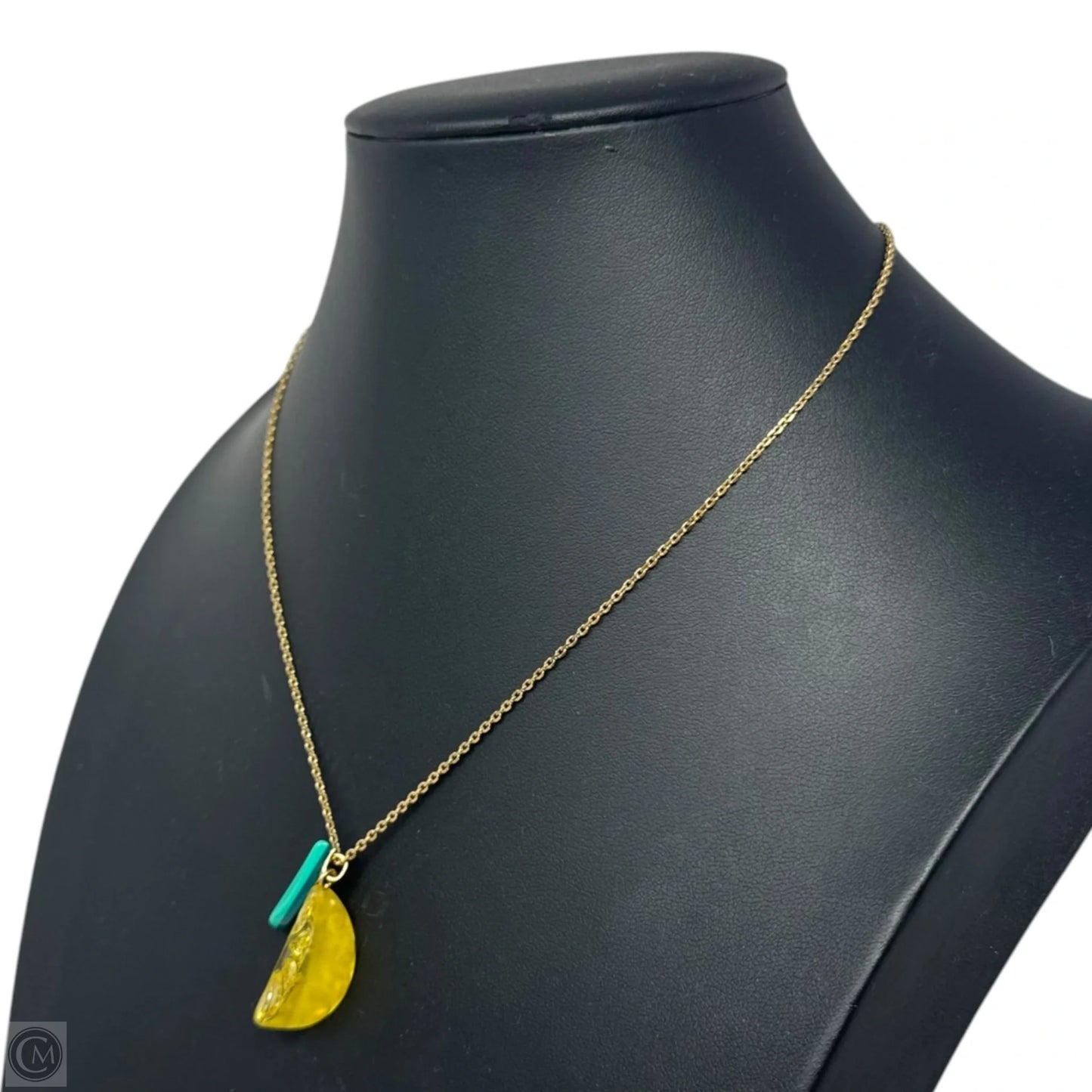 Tutti Fruity Lemon Slice Pendant Necklace Designer By Kate Spade