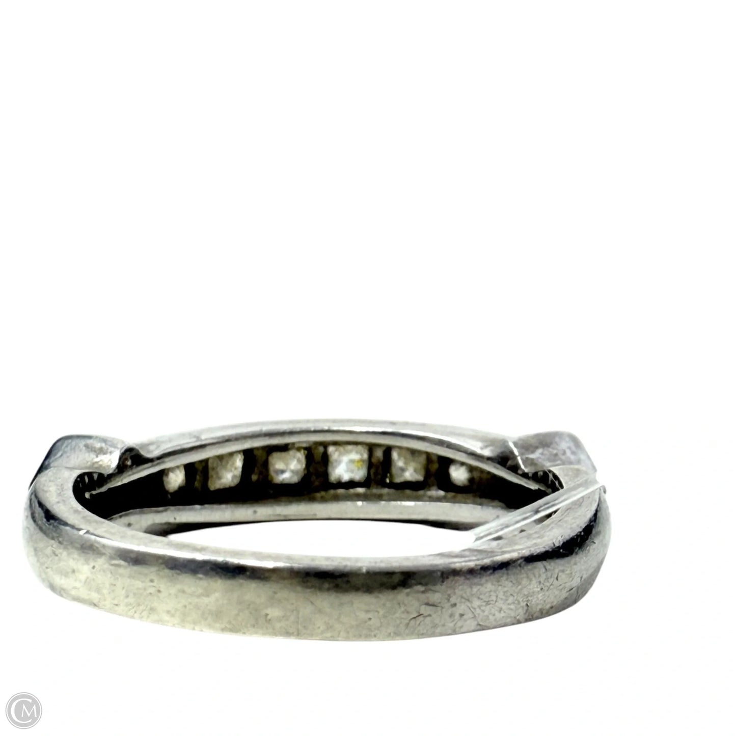 Sterling Silver & Channel Set CZ Ring By Seta, Size: 5