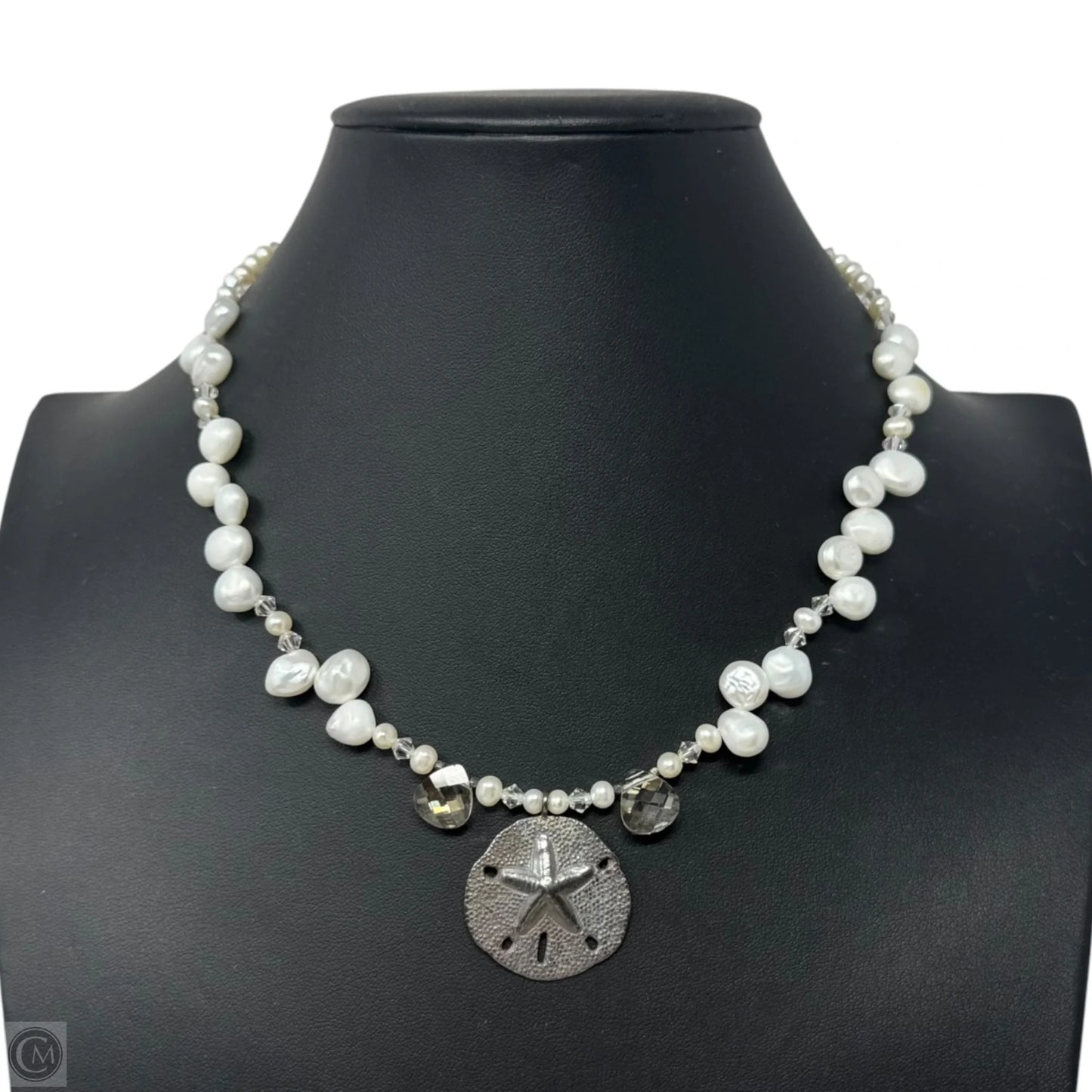 Ship Shoal Sand Dollar Pearl Choker Necklace