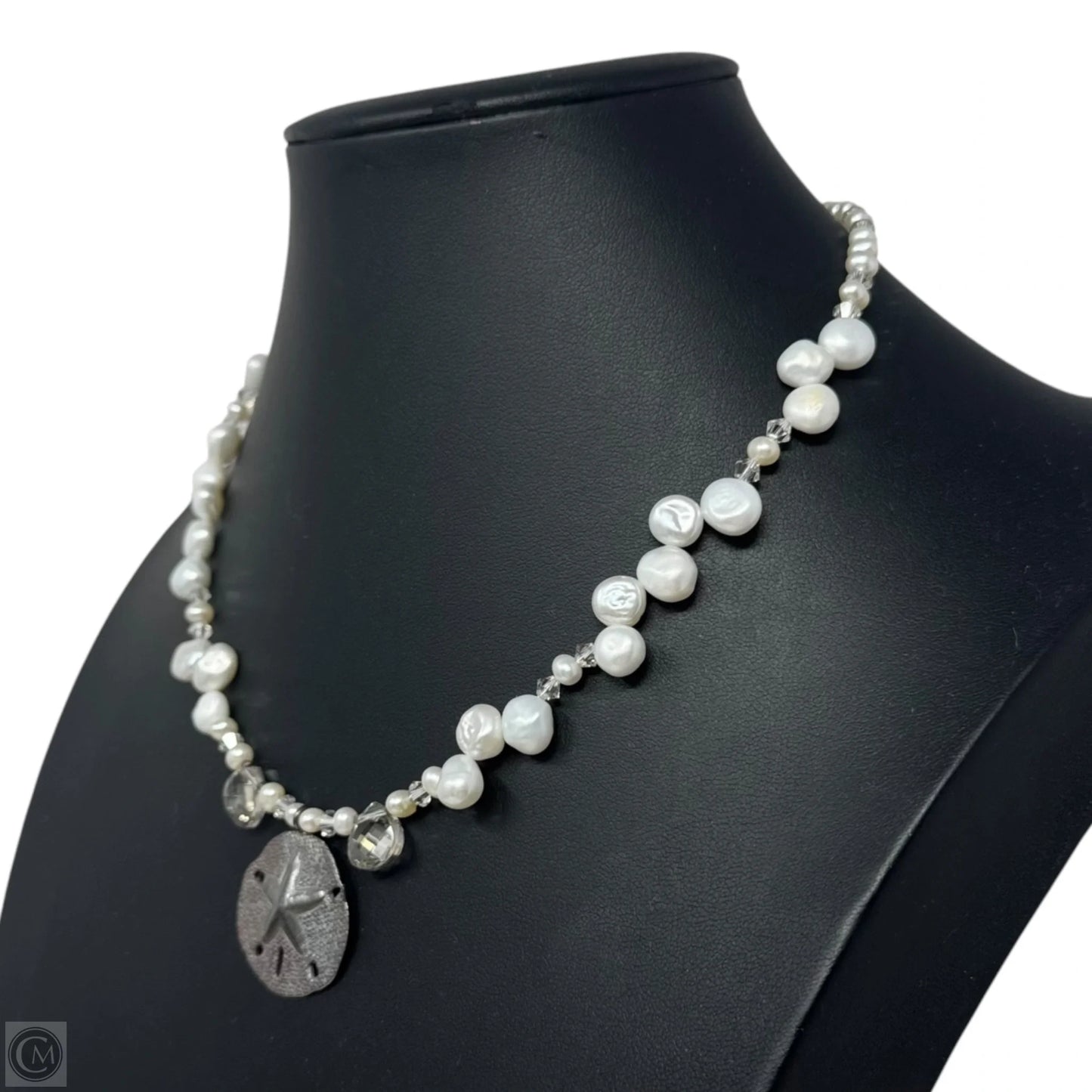 Ship Shoal Sand Dollar Pearl Choker Necklace