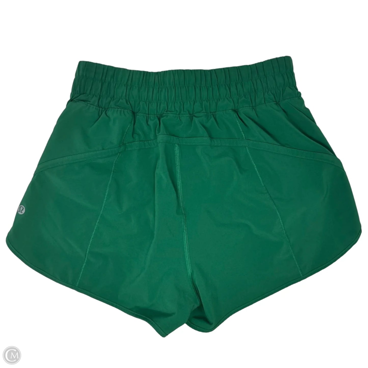 Athletic Shorts By Lululemon In Green, Size: 6