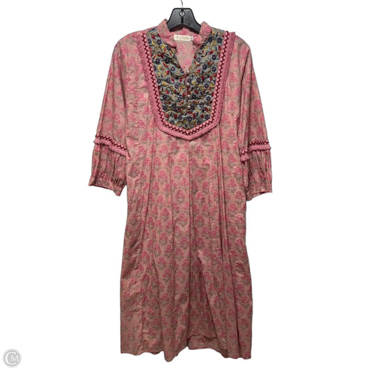 Embellished Dress Casual Maxi By A & Eva Fashion In Multi-colored, Size: L