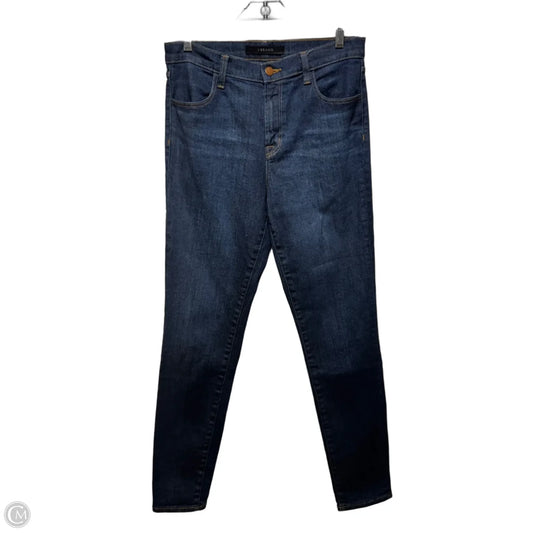 Jeans Skinny By J Brand In Blue Denim, Size: 10/30