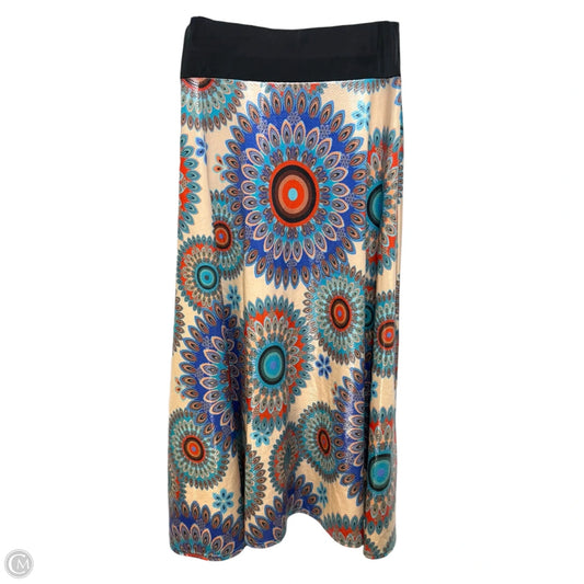Skirt Maxi By Shoreline  In Multi-colored, Size: L