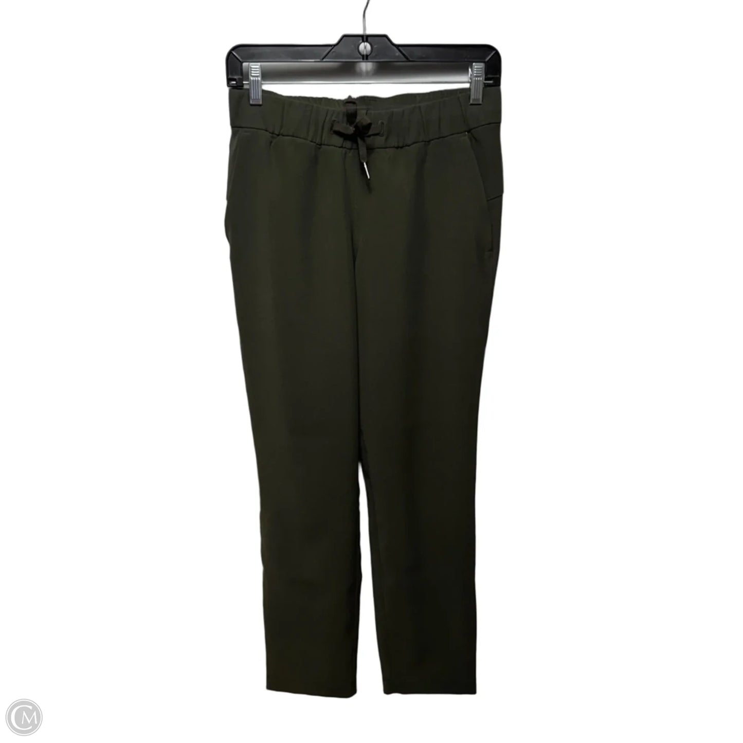 Athletic Pants By Lululemon In Green, Size: 4