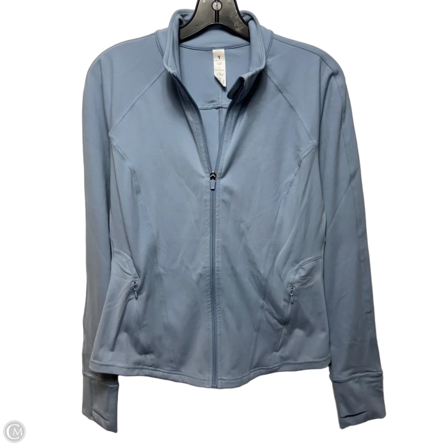 Mellie Athletic Jacket By Yogalicious In Blue, Size: L