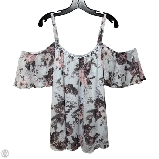 Top Short Sleeve By Torrid In Floral Print, Size: 3x