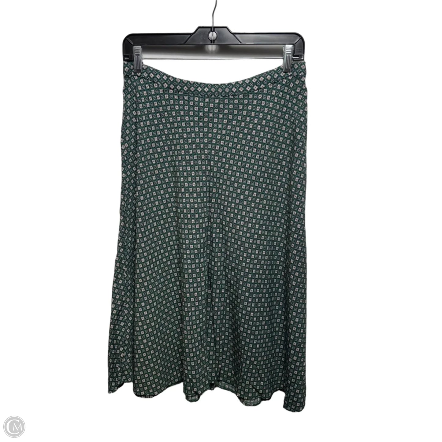 Skirt Midi By J. Jill In Green, Size: Sp