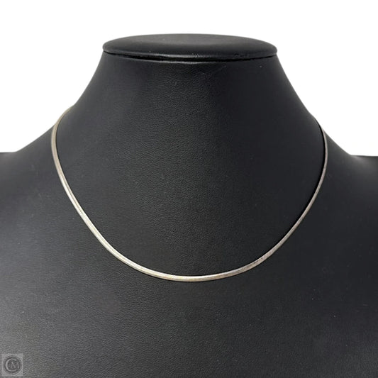 Snake Chain Sterling Silver Necklace