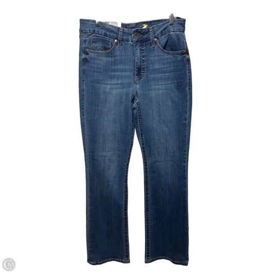 Jeans Boot Cut By Seven 7 In Blue Denim, Size: 12