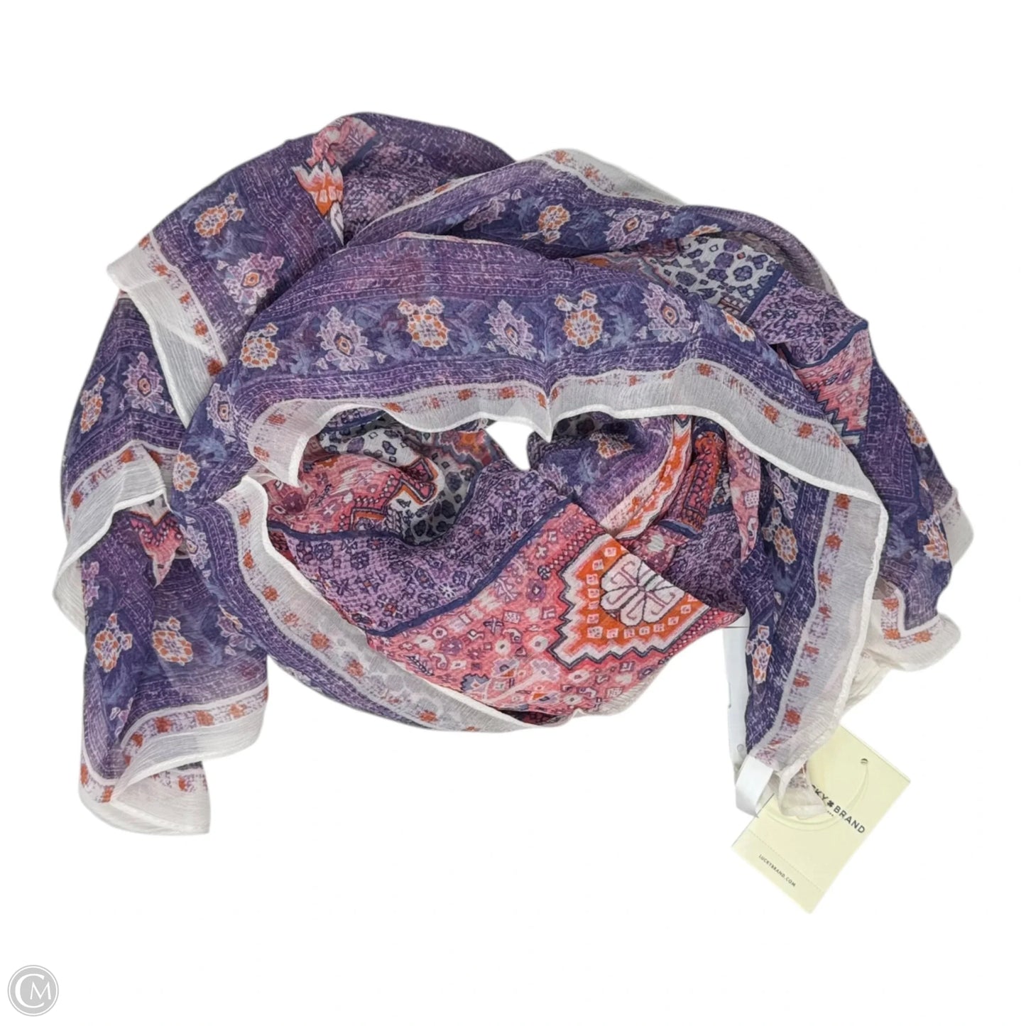 Silk Square Scarf By Lucky Brand