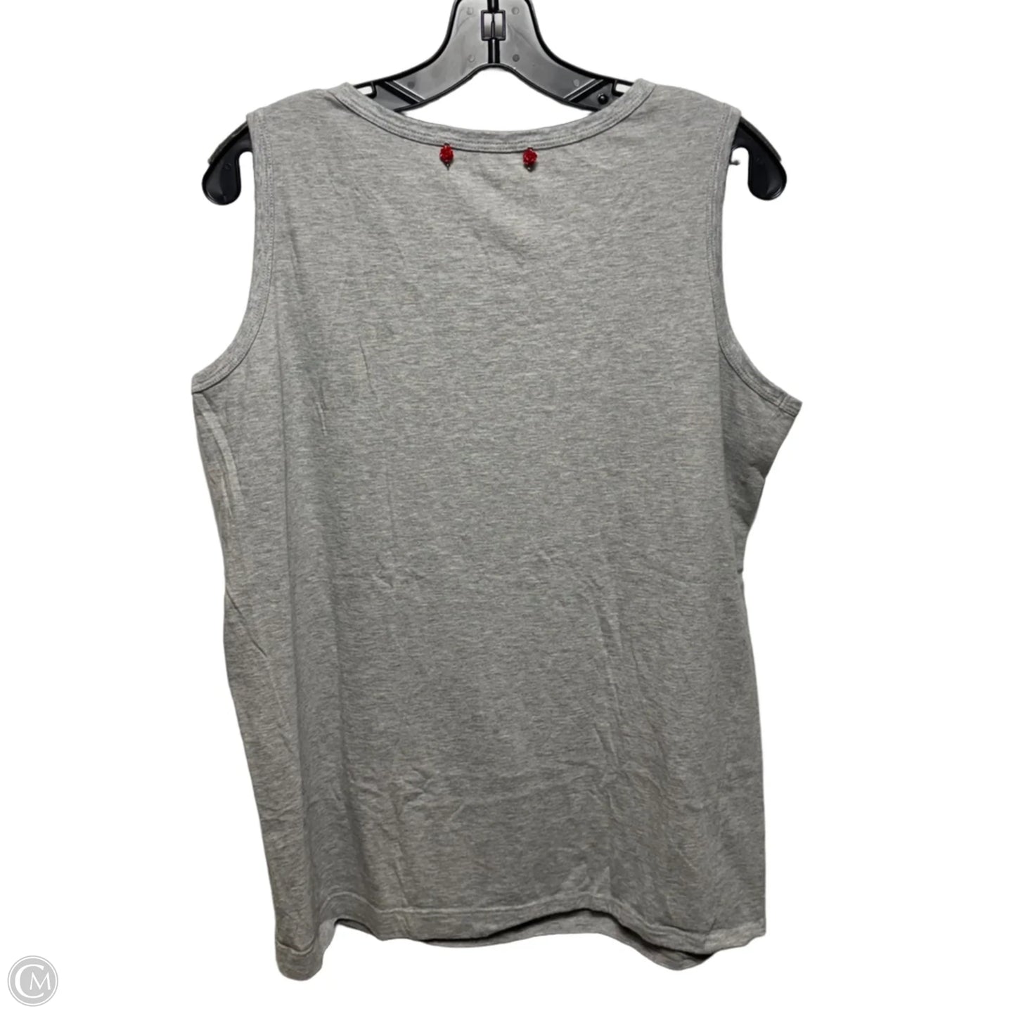 DG Millennials Top Sleeveless Luxury Designer By Dolce And Gabbana In Grey, Size: 8 (44)