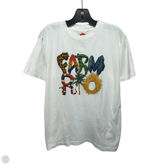 “Farm Rio” Graphic Tee By Farm Rio In White, Size: M