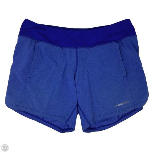 Athletic Shorts By Brooks In Blue, Size: L