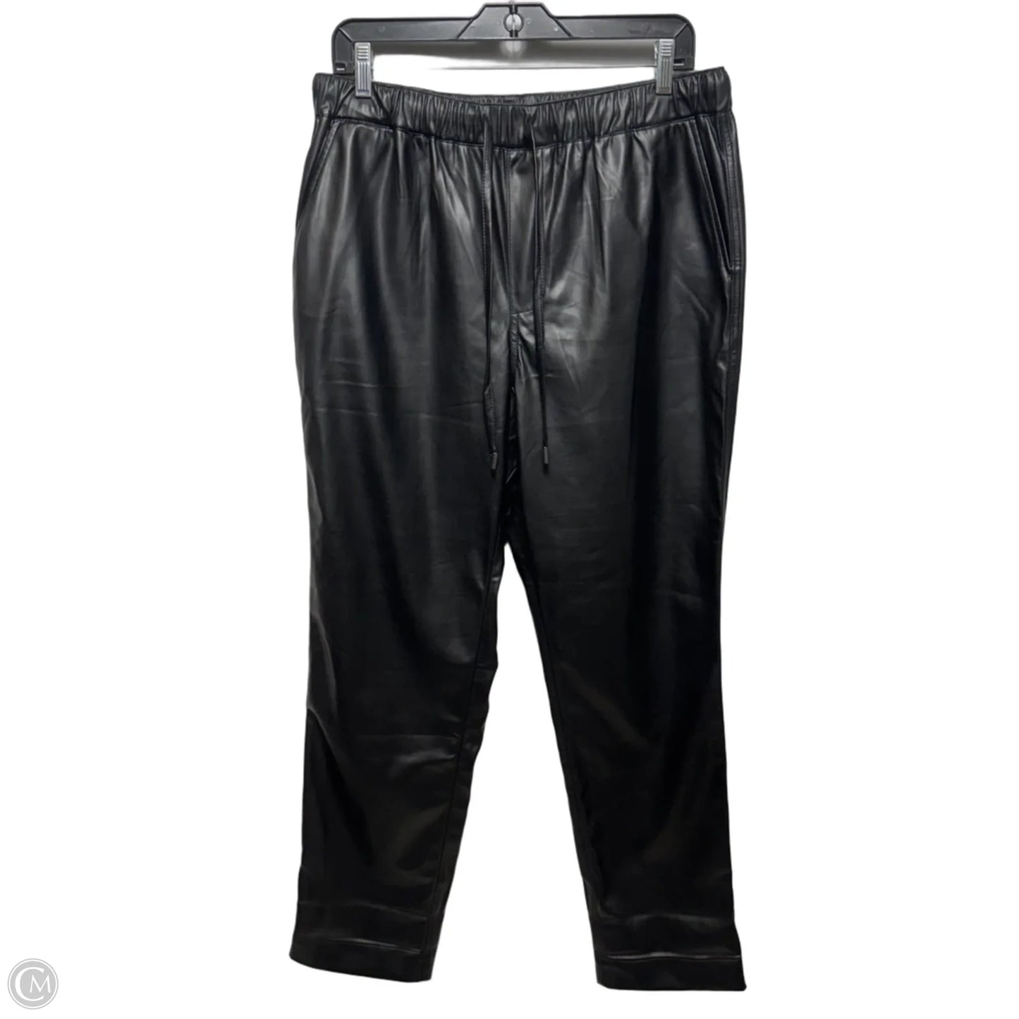 Faux Leather Pants By Wildfang In Black, Size: L