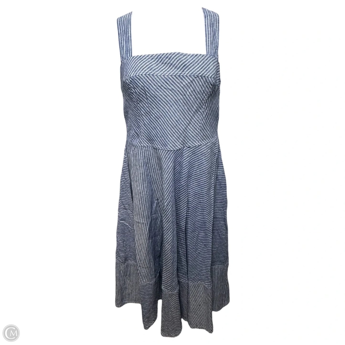 Dress Casual Maxi By Lauren By Ralph Lauren In Striped Pattern, Size: 16