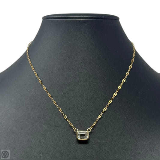 Clear Stone 14K Gold Filled Necklace
