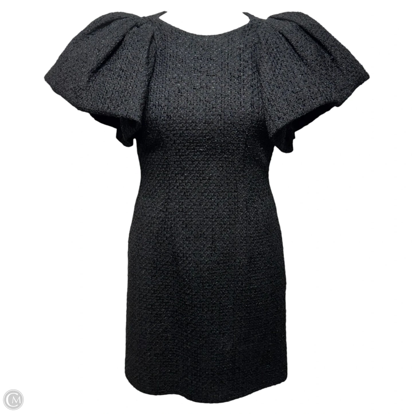 Dana Tweed Mini Dress By Leo Lin In Black, Size: 4