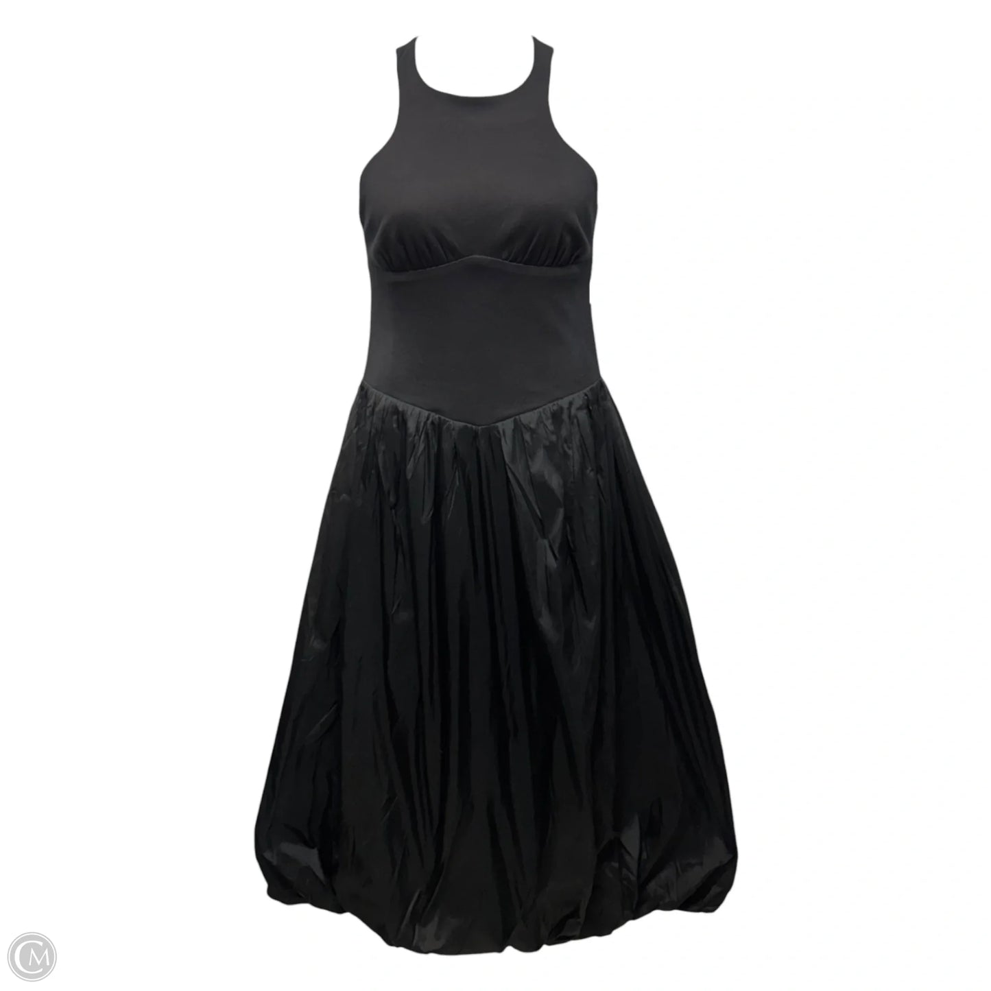Julie Bubble Hem Dress Casual By Rooh Collective In Black, Size: M