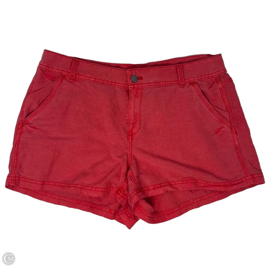 Linen Blend Shorts By J. Crew In Coral, Size: 8