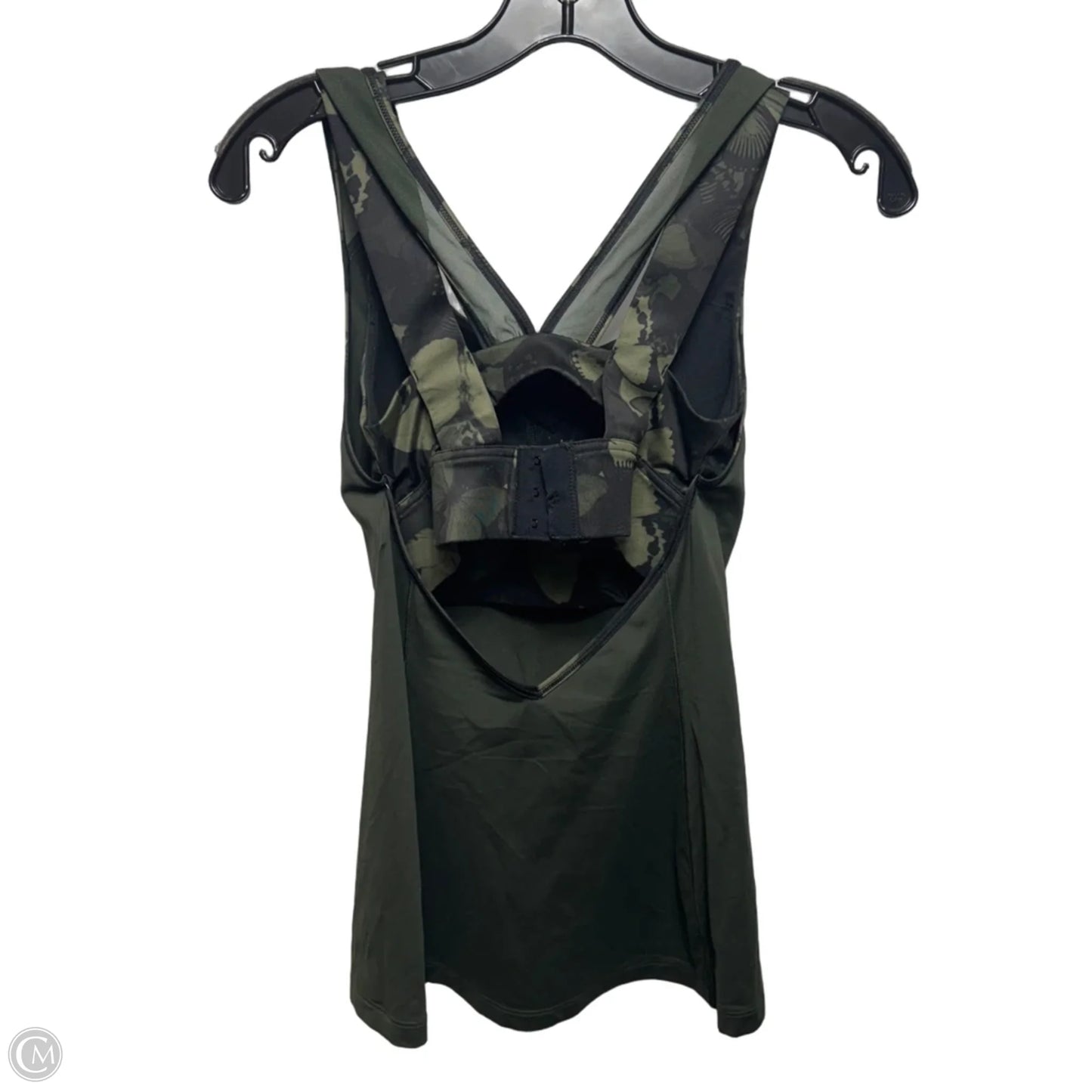 Layered Athletic Tank Top By Lululemon In Green, Size: 4
