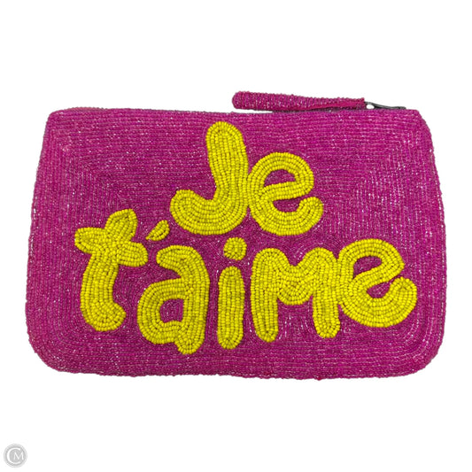 Je T’Aime Beaded Clutch By The Jacksons, Size: Medium