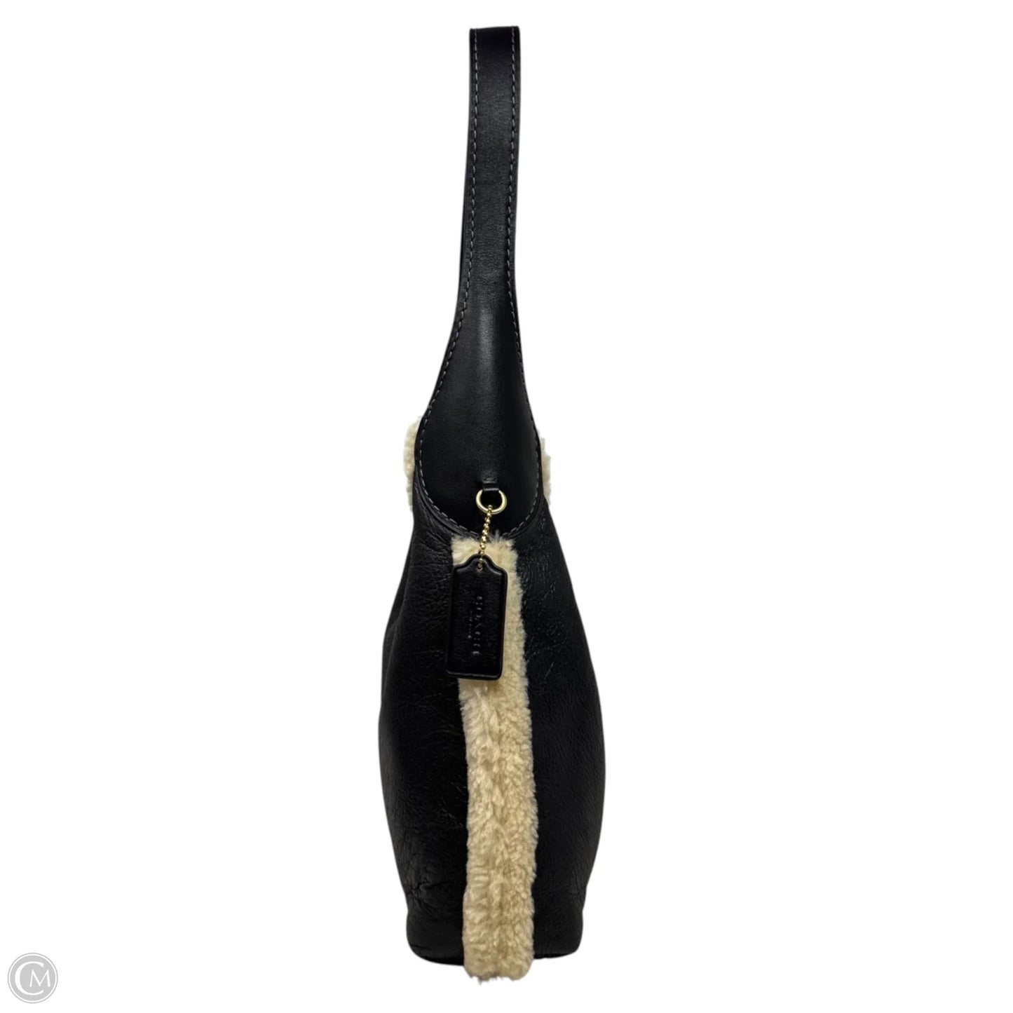 Brooklyn Shearling Handbag Designer By Coach, Size: Medium