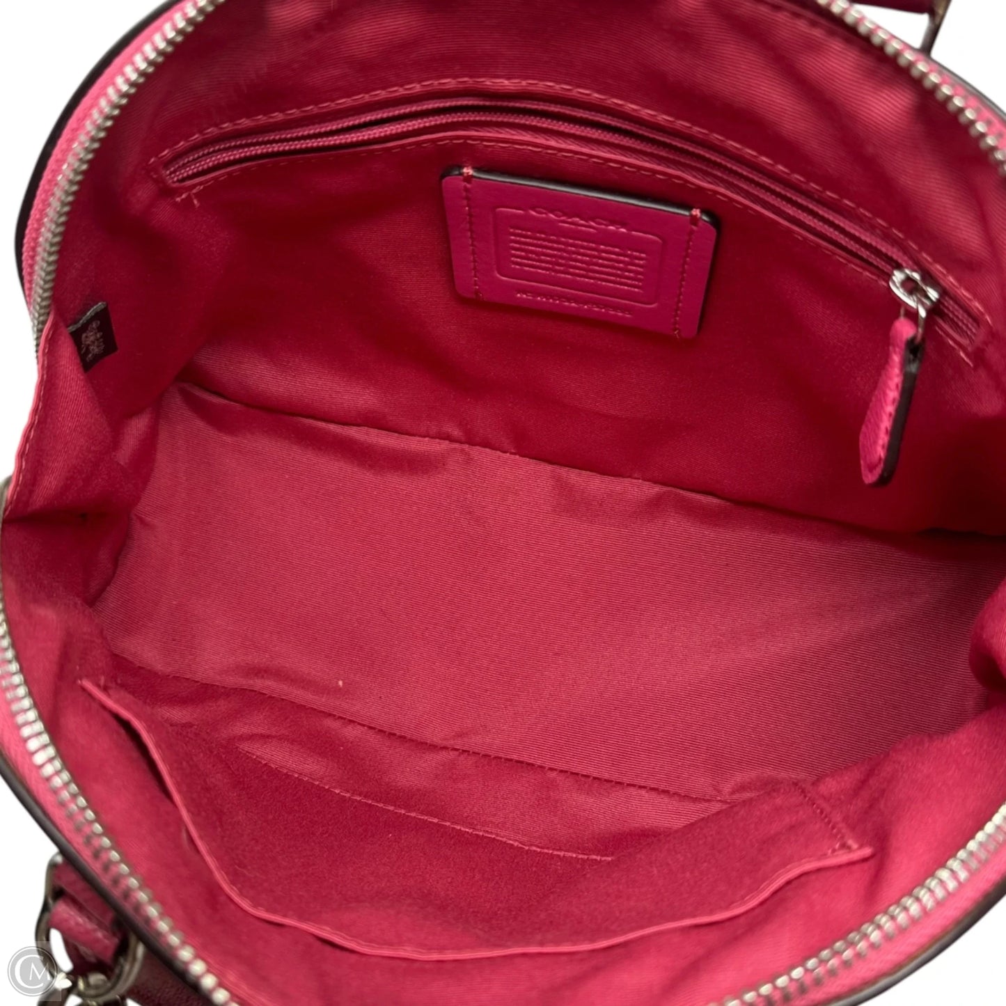 Sierra Mini Satchel Handbag Designer By Coach, Size: Medium